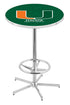 L216 - 42"" Chrome Miami (FL) Pub Table