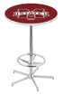 L216 - 42"" Chrome Mississippi State Pub Table