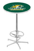 Holland Bar Stool L216 - 42"" Chrome Northern Michigan Logo Pub Table