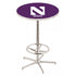 L216 - 42"" Chrome Northwestern Pub Table