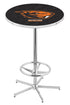 L216 - 42"" Chrome Oregon State Pub Table