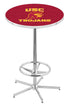 L216 - 42"" Chrome USC Trojans Pub Table