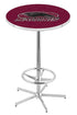 L216 - 42"" Chrome Southern Illinois Pub Table