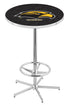 L216 - 42"" Chrome Southern Miss Pub Table