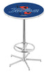 Holland Bar Stool Sports Team Chrome Tulsa Pub Table - 42""