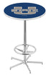 Holland Bar Stool Co Sports Team L216 - 42"" Chrome Utah State Pub Table