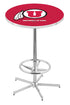 Holland Bar Stool Co Sports Team L216 - 42"" Chrome Utah Pub Table