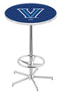 L216 - 42"" Chrome Villanova Pub Table.