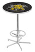 L216 - 42"" Chrome Wichita State Pub Table