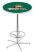 L216 - 42"" Chrome Wright State Pub Table