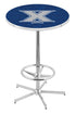 L216 - 42"" Chrome Xavier Pub Table