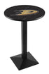 L217 - 36"" Black Wrinkle Anaheim Ducks Modern Pub Table