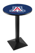 Holland Bar Stool L217 - 36""H Black Wrinkle Arizona Pub Table