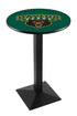 Holland Bar Stool L217 - 36""H Black Wrinkle Baylor Pub Table