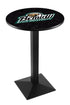 Holland Bar Stool L217 - 36"" Black Wrinkle Bemidji State University Logo Pub Table