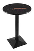 Holland Bar Stool L217 - 36"" Black Wrinkle Camaro - 50th Anniversary Pub Table.