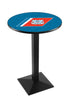 L217 - 36"" Black Wrinkle U.S. Coast Guard Pub Table