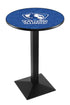 L217 - 36"" Black Wrinkle Eastern Illinois Pub Table
