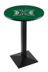 L217 - 36"" Black Wrinkle Hawaii Pub Table