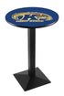 L217 - 36"" Black Wrinkle Kent State Pub Table
