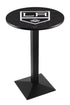 Holland Bar Stool Sports Team Wrinkle Los Angeles Kings Pub Table - 36"" Black