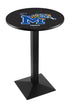L217 - 36"" Black Wrinkle Memphis Pub Table
