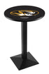 L217 - 36"" Black Wrinkle Missouri Pub Table