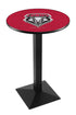 L217 - 36"" Black Wrinkle New Mexico Pub Table