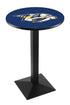 Holland Bar Stool Sports Team Wrinkle Nashville Predators Pub Table - 36"" Black