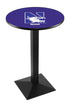 L217 - 36"" Black Wrinkle Northwestern Pub Table
