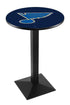 Holland Bar Stool Co. Sports Team L217 - 36"" Black Wrinkle St Louis Blues Pub Table