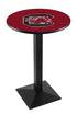 L217 - 36"" Black Wrinkle South Carolina Pub Table