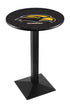 L217 - 36"" Black Wrinkle Southern Miss Pub Table