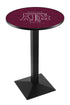Holland Bar Stool Sports Team Wrinkle Texas A&M Pub Table - 36"" Black