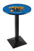 Holland Bar Stool Sports Team Wrinkle Kentucky ""Wildcat"" Pub Table - 36"" Black