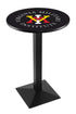Holland Bar Stool Co Sports Team L217 - 36"" Black Wrinkle Virginia Military Institute Pub Table