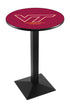 Holland Bar Stool Co Sports Team L217 - 36"" Black Wrinkle Virginia Tech Pub Table