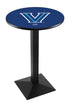 Holland Bar Stool L217 - 36"" Black Wrinkle Villanova University Logo Pub Table