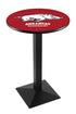 Holland Bar Stool L217 - 42""H Black Wrinkle Arkansas Pub Table