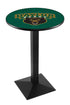 Holland Bar Stool L217 - 42""H Black Wrinkle Baylor Pub Table