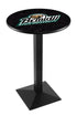 L217 - 42"" Black Wrinkle Bemidji State Pub Table.