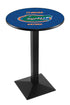 L217 - 42"" Black Wrinkle Florida Pub Table