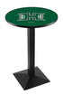 L217 - 42"" Black Wrinkle Hawaii Pub Table