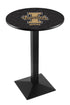 L217 - 42"" Black Wrinkle Idaho Pub Table