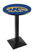 L217 - 42"" Black Wrinkle Kent State Pub Table