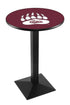 L217 - 42"" Black Wrinkle Montana Pub Table