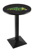 L217 - 42"" Black Wrinkle North Dakota State Pub Table