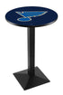 Holland Bar Stool Co. Sports Team L217 - 42"" Black Wrinkle St Louis Blues Pub Table