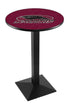 L217 - 42"" Black Wrinkle Southern Illinois Pub Table