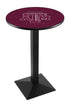 Holland Bar Stool Sports Team Wrinkle Texas A&M Pub Table - 42"" Black